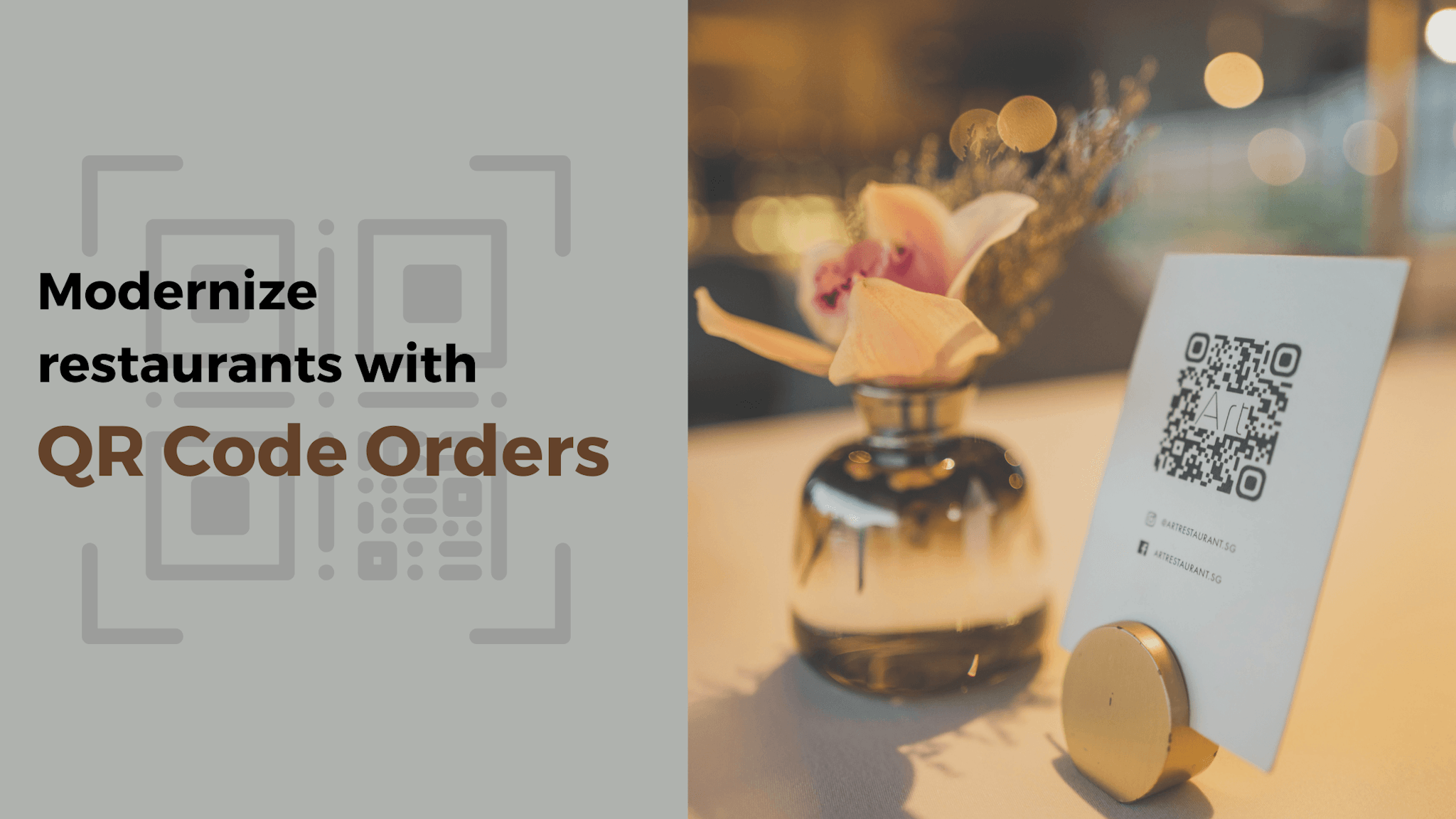 Waakif Modernize order with QR Code Orders 