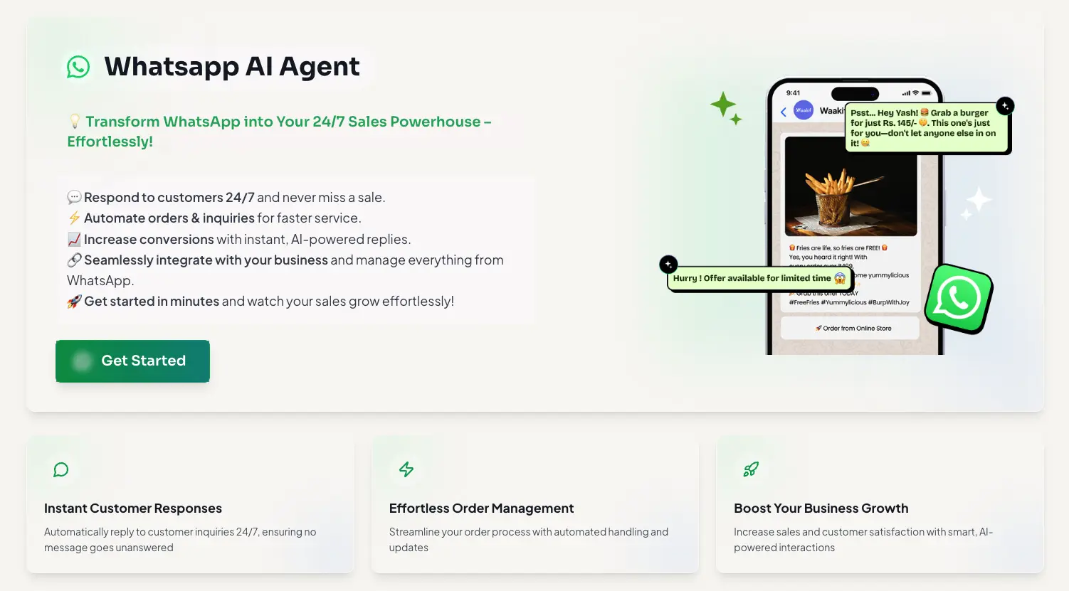 Whatsapp AI Agent