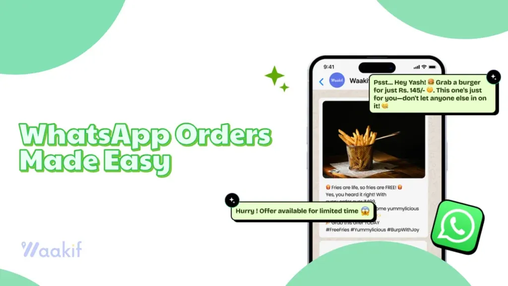 Whatsapp ordering